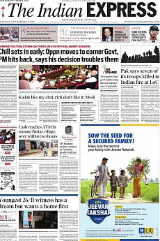 The Indian Express Mumbai - November 15th 2016