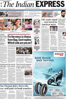 The Indian Express Mumbai - November 17th 2016