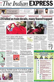 The Indian Express Mumbai - November 21st 2016