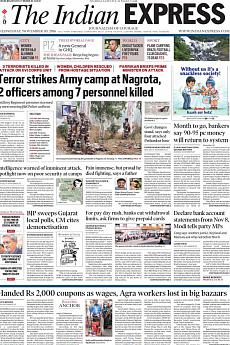 The Indian Express Mumbai - November 30th 2016