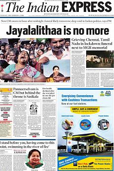 The Indian Express Mumbai - December 6th 2016