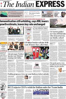 The Indian Express Mumbai - December 8th 2016