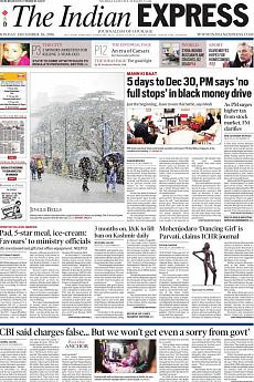 The Indian Express Mumbai - December 26th 2016
