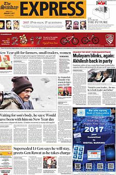 The Indian Express Mumbai - January 1st 2017