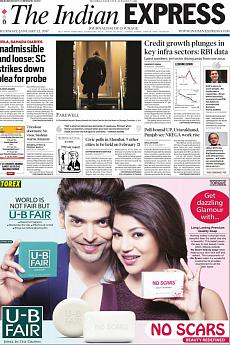 The Indian Express Mumbai - January 12th 2017