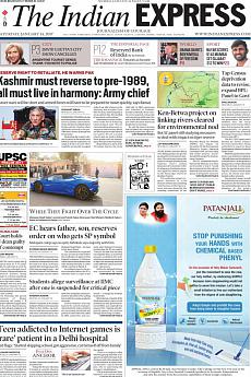 The Indian Express Mumbai - January 14th 2017