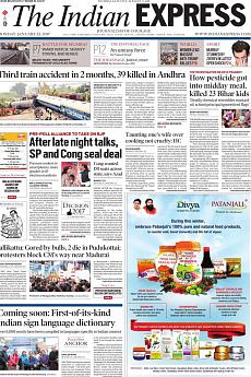 The Indian Express Mumbai - January 23rd 2017