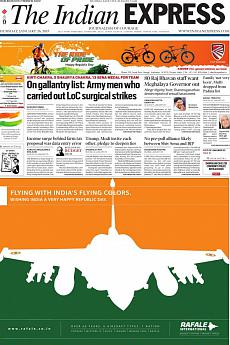 The Indian Express Mumbai - January 26th 2017