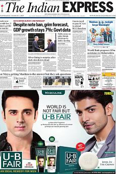 The Indian Express Mumbai - March 1st 2017