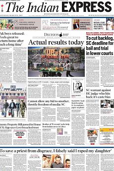 The Indian Express Mumbai - March 11th 2017