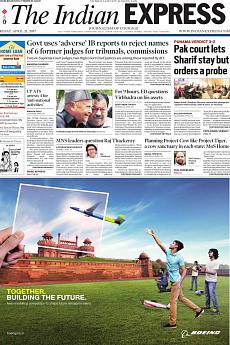 The Indian Express Mumbai - April 21st 2017