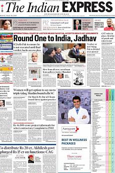 The Indian Express Mumbai - May 19th 2017