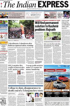 The Indian Express Mumbai - May 22nd 2017