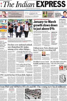 The Indian Express Mumbai - June 1st 2017