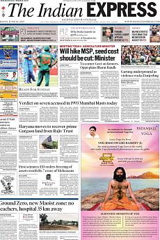 The Indian Express Mumbai - June 16th 2017