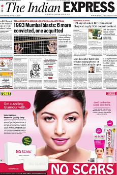 The Indian Express Mumbai - June 17th 2017