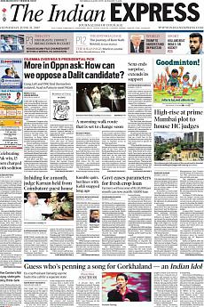 The Indian Express Mumbai - June 21st 2017