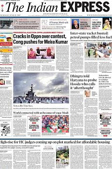 The Indian Express Mumbai - June 22nd 2017