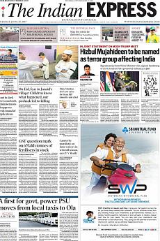 The Indian Express Mumbai - June 27th 2017