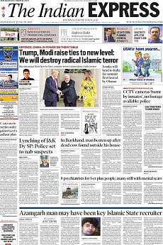 The Indian Express Mumbai - June 28th 2017