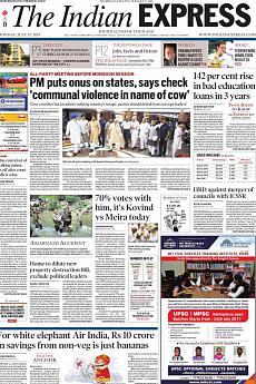 The Indian Express Mumbai - July 17th 2017