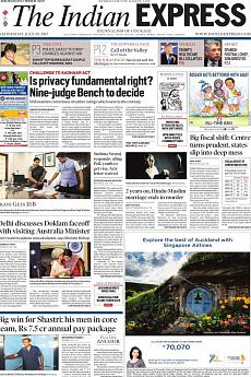 The Indian Express Mumbai - July 19th 2017