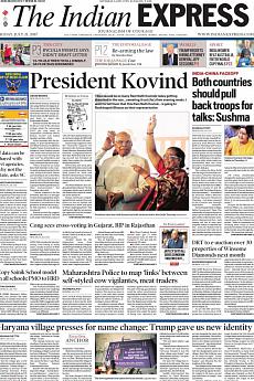 The Indian Express Mumbai - July 21st 2017