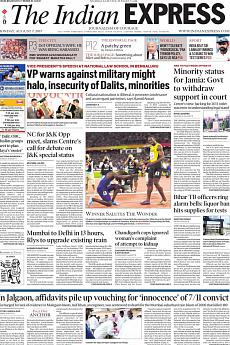 The Indian Express Mumbai - August 7th 2017