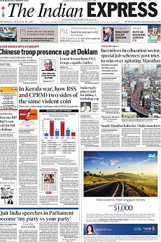 The Indian Express Mumbai - August 10th 2017