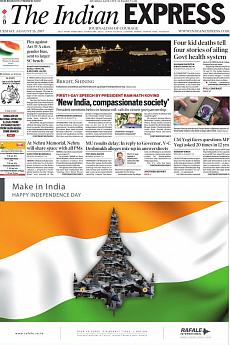 The Indian Express Mumbai - August 15th 2017