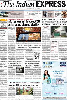 The Indian Express Mumbai - August 19th 2017