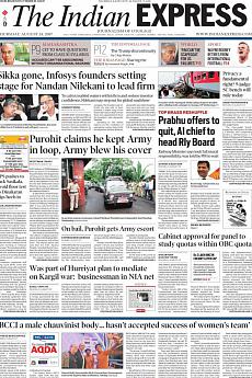 The Indian Express Mumbai - August 24th 2017