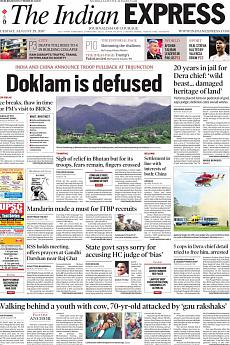 The Indian Express Mumbai - August 29th 2017