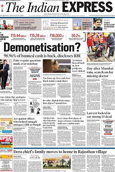 The Indian Express Mumbai - August 31st 2017
