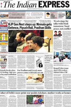 The Indian Express Mumbai - September 4th 2017
