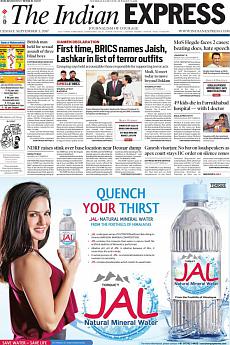 The Indian Express Mumbai - September 5th 2017