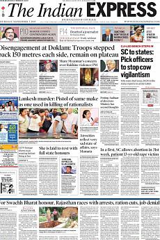 The Indian Express Mumbai - September 7th 2017