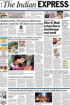 The Indian Express Mumbai - September 9th 2017