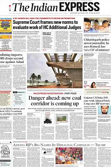 The Indian Express Mumbai - October 28th 2017