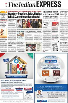 The Indian Express Mumbai - November 28th 2017