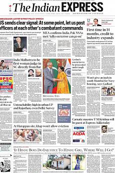 The Indian Express Mumbai - January 12th 2018