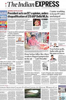 The Indian Express Mumbai - January 22nd 2018