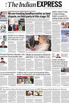 The Indian Express Mumbai - February 9th 2018