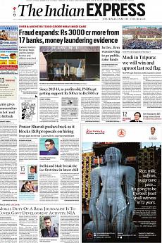 The Indian Express Mumbai - February 16th 2018