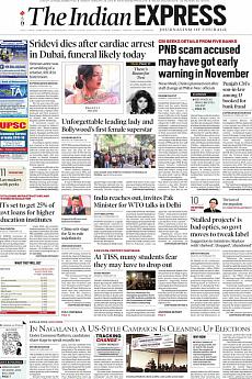 The Indian Express Mumbai - February 26th 2018