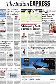 The Indian Express Mumbai - March 26th 2018