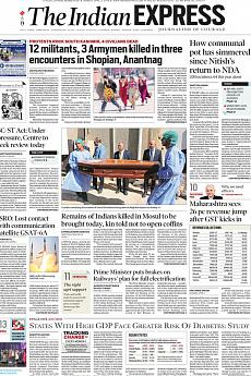 The Indian Express Mumbai - April 2nd 2018