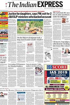 The Indian Express Mumbai - April 14th 2018