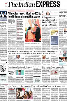 The Indian Express Mumbai - April 23rd 2018