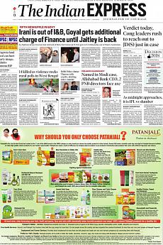 The Indian Express Mumbai - May 15th 2018